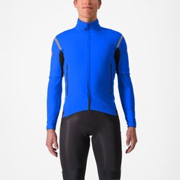 CASTELLI Kerékpáros dzseki béléssel - PERFETTO ROS 2 CONVERTIBLE - kék