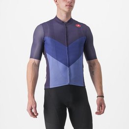 CASTELLI Rövid ujjú kerékpáros mez - ENDURANCE PRO 2 - lila