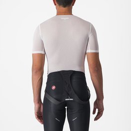 CASTELLI Rövid ujjú kerékpáros póló - PRO MESH 2.0 - fehér