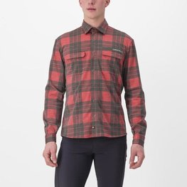 CASTELLI ing - UNLIMITED FLANNEL - piros