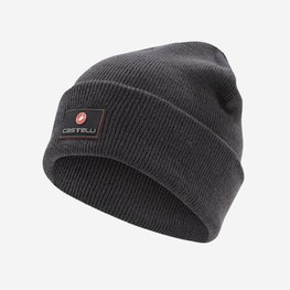 CASTELLI Kerékpáros sapka - PODIOFORMA BEANIE - szürke