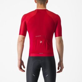 CASTELLI Rövid ujjú kerékpáros mez - AERO RACE 7.0 - piros