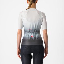 CASTELLI Rövid ujjú kerékpáros mez - CLIMBER'S 4.0 W - fehér