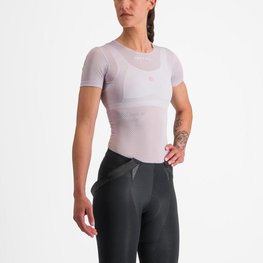 CASTELLI Rövid ujjú kerékpáros póló - PRO MESH W - lila