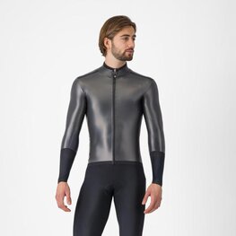 CASTELLI vízálló kabát - GABRA R LS - fekete