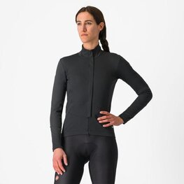 CASTELLI Kerékpáros dzseki béléssel - PERFETTO AIR W - fekete