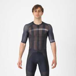 CASTELLI Rövid ujjú kerékpáros mez - CLIMBER´S A/C - fekete