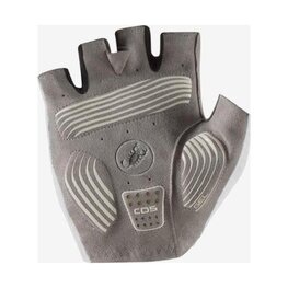 CASTELLI Kerékpáros kesztyű rövid ujjal - ESPRESSO - narancssárga