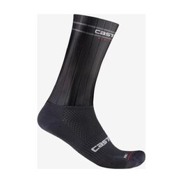 CASTELLI Klasszikus kerékpáros zokni - FAST FEET 3 18 - fekete