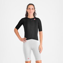 CASTELLI Rövid kerékpáros nadrág kantárral - FREE AERO RACE S W - fehér