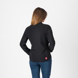 CASTELLI póló - CLASSICO W FLEECE - fekete