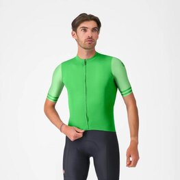 CASTELLI Rövid ujjú kerékpáros mez - PROLOGO LITE 2 - zöld