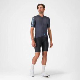 CASTELLI Rövid ujjú kerékpáros mez - ENTRATA APEX - kék
