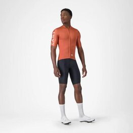 CASTELLI Rövid ujjú kerékpáros mez - ENTRATA APEX - piros