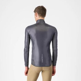 CASTELLI Kerékpáros szélálló dzseki - ARIA SHELL 2 - szürke