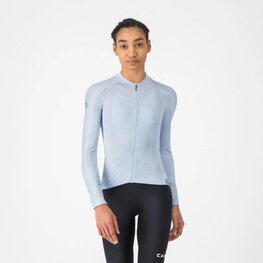 CASTELLI Hosszú ujjú kerékpáros mez nyári - ESPRESSO 2 W - kék