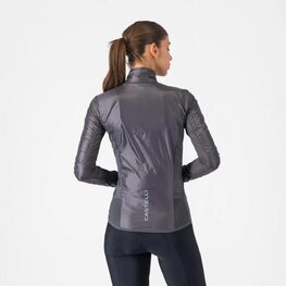 CASTELLI Kerékpáros szélálló dzseki - ARIA SHELL 2 W - szürke
