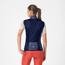 CASTELLI Kerékpáros mellény - ARIA 2 W - kék