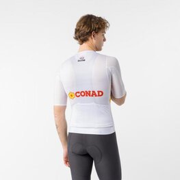 CASTELLI Rövid ujjú kerékpáros mez - GIRO109 RACE 8S - fehér