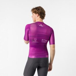 CASTELLI Rövid ujjú kerékpáros mez - GIRO109 RACE 8S - ciklámen