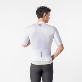 CASTELLI Rövid ujjú kerékpáros mez - GIRO109 ESPRESSO 2 - fehér