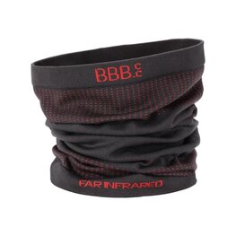 BBB Kerékpáros nyakmelegítő - NECKWARMER - piros/fekete