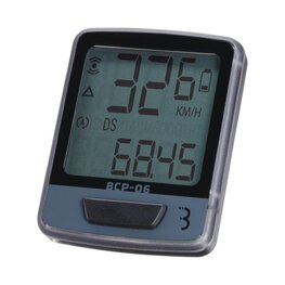 BBB kerékpáros számítógép - DASHBOARD - szürke/fekete