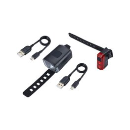 BBB lámpa készlet - STUD STRAP COMBO - fekete