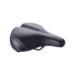 BBB ülés - COMFORTPLUS UPRIGHT LEATHER 225MM - fekete