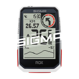 SIGMA SPORT tachométer - ROX 4.0 HR SET - fekete
