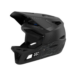 LEATT Kerékpáros sisak - MTB GRAVITY 6.0 CARBON - fekete