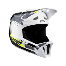 LEATT Kerékpáros sisak - MTB GRAVITY 2.0 - fehér/fekete