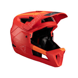 LEATT Kerékpáros sisak - MTB ENDURO 4.0 - piros