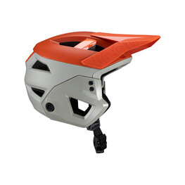 LEATT Kerékpáros sisak - MTB ENDURO 3.0 - piros/szürke