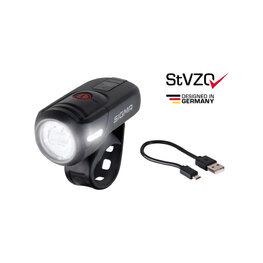 SIGMA SPORT első lámpa - AURA 45 - fekete