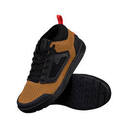 LEATT Kerékpáros cipő - FLAT 3.0 - barna/fekete