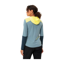 VAUDE Hosszú ujjú kerékpáros mez - TREMALDO - világoskék/kék/sárga