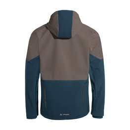 VAUDE Kerékpáros szélálló dzseki - QIMSA SOFTSHELL - barna/kék