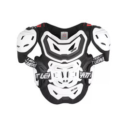 LEATT hát- és mellkasvédő - CHEST PROTECTOR 5.5 PRO HD - fehér