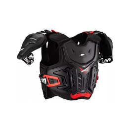 LEATT hát- és mellkasvédő - CHEST PROTECTOR 4.5 PRO JUNIOR - fekete/piros