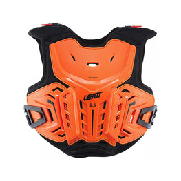 LEATT hát- és mellkasvédő - CHEST PROTECTOR 2.5 JUNIOR - narancssárga/fekete