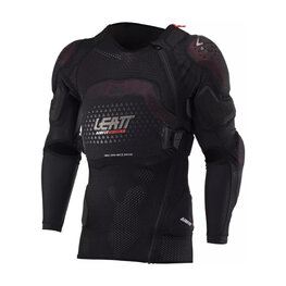 LEATT hát- és mellkasvédő - BODY PROTECTOR 3DF AIRFIT EVO - fekete
