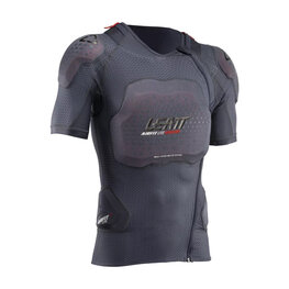 LEATT hát- és mellkasvédő - BODY TEE 3DF AIRFIT LITE EVO - szürke