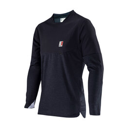 LEATT Hosszú ujjú kerékpáros mez nyári - MTB ALL MOUNTAIN 5.0 - fekete