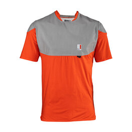 LEATT Rövid ujjú kerékpáros mez - MTB ALLMOUNTAIN 3.0 - piros/szürke