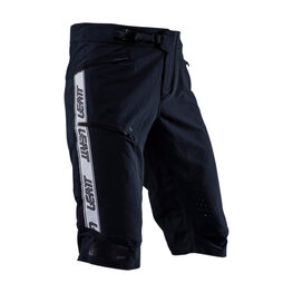 LEATT Rövid kerékpáros nadrág kantár nélkül - GRAVITY 4.0 - fekete