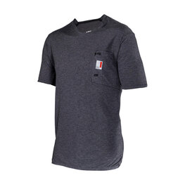 LEATT Rövid ujjú kerékpáros mez - MTB ALLMOUNTAIN 2.0 - fekete