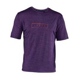 LEATT Rövid ujjú kerékpáros mez - MTB TRAIL 1.0 - lila