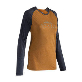 LEATT Hosszú ujjú kerékpáros mez nyári - MTB ALL MOUNTAIN 3.0 W - barna