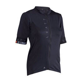 LEATT Rövid ujjú kerékpáros mez - MTB ENDURANCE 5.0 W - fekete